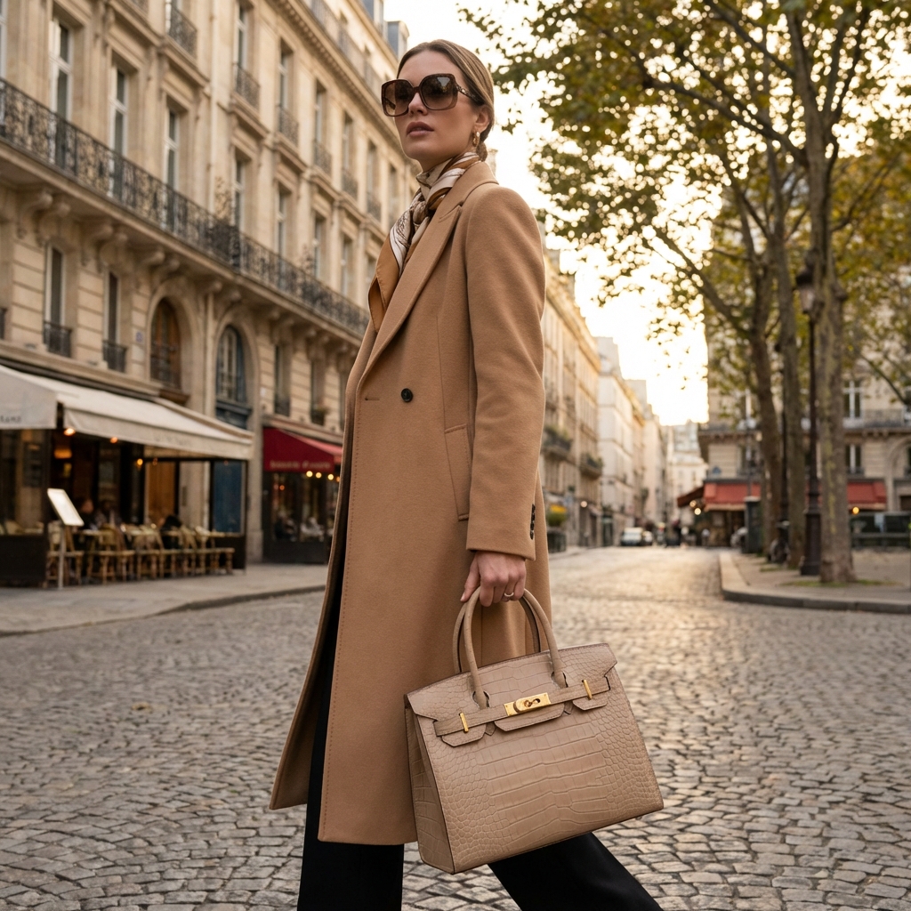 Luxury Handbag Editorial in Paris